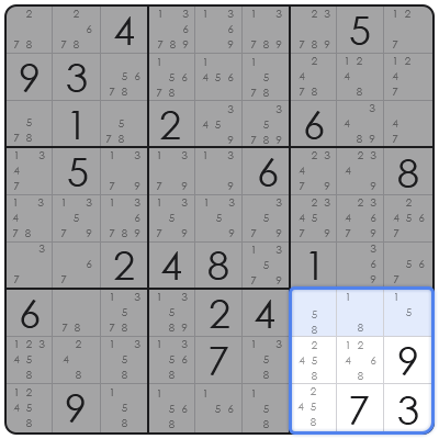 sudoku game board